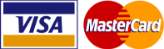 Aceitamos Visa e MasterCard em até 10x sem juros